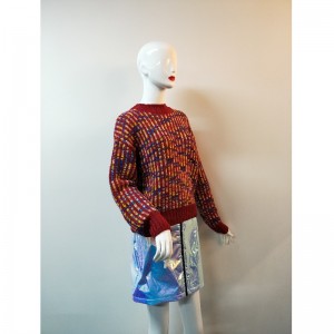 KLEURRIJKE CREW-HALSBROEK RLWS0120F