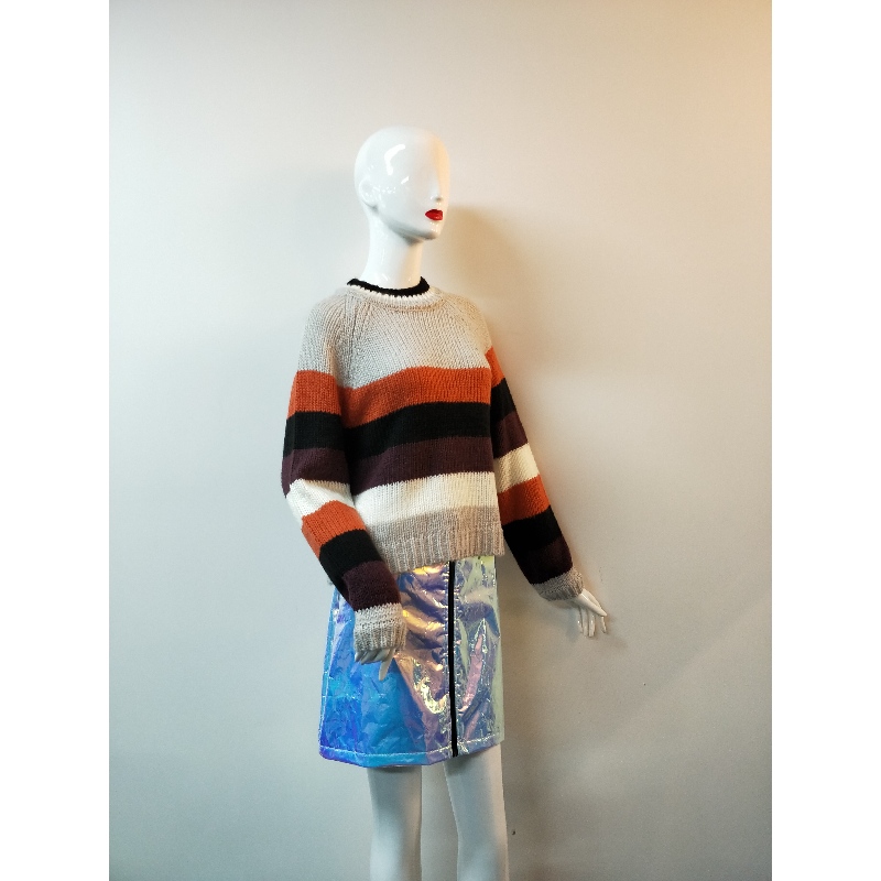 STREEP CONTRAST SWEATER RLWS0129F