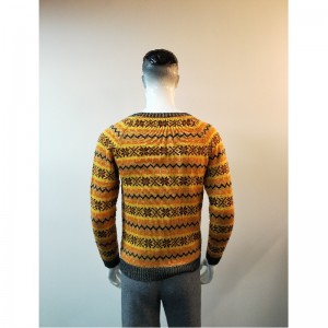ORANJE PRINT SWEATER RLMS0012F
