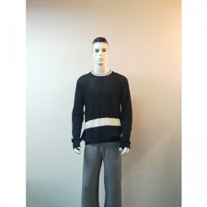 WITTE STREEP SWEATSR RLMS0020F