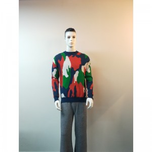 CONTRAST ZIJGESPLITSTE TRUI RLMS0022F