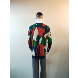 CONTRAST ZIJGESPLITSTE TRUI RLMS0022F