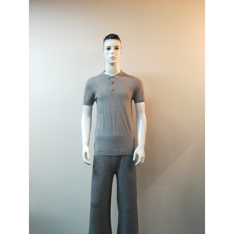 GRIJZE POLO RLMTS0001F