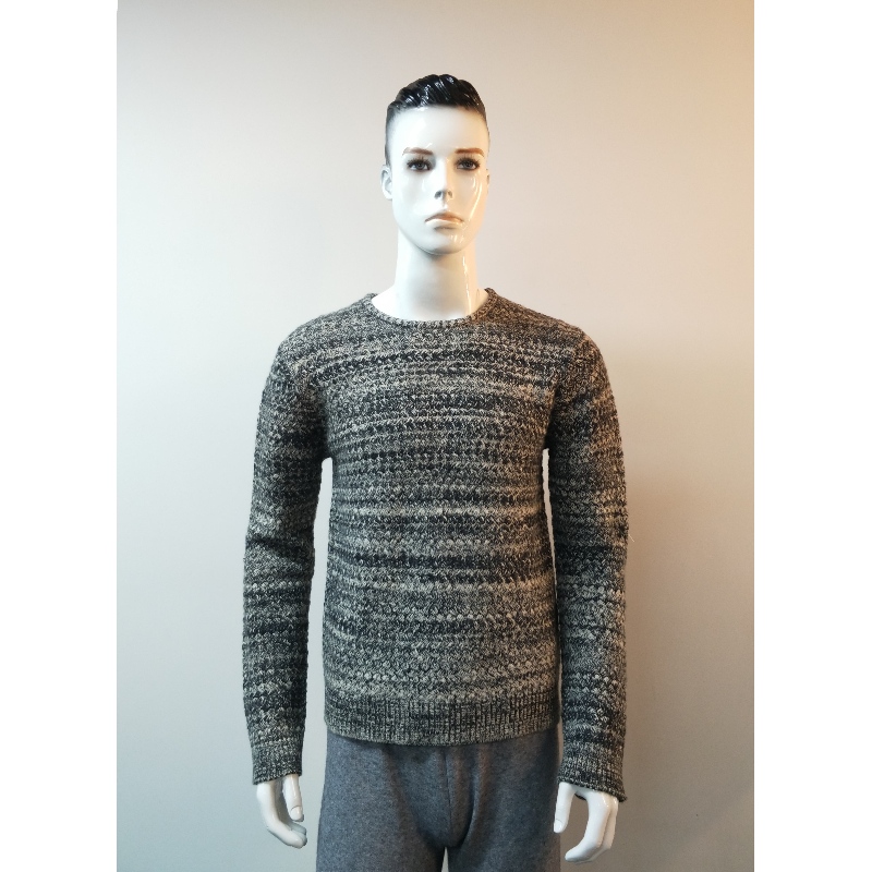 GRIJS TRUI MET HALS RLMS0015F