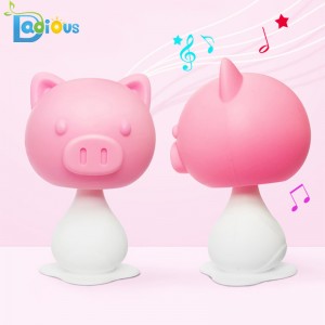 Nieuw ontwerp Veiligheid Baby Bijtring Rammelaar Food Grade Silicone Baby Bijtring BPA-vrije Baby Bijtring