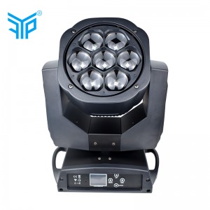 nieuwste duurzame kwaliteit 7 * 15w led disco lichten bee eye moving head light, fabriek groothandel