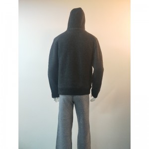 ZWARTE HOODED TRUIJAS RLMS0073F