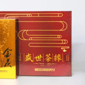 G sets 1000g goud fuzhuan 750g HCQL thee hunan hahua zwarte thee gezondheidszorg thee