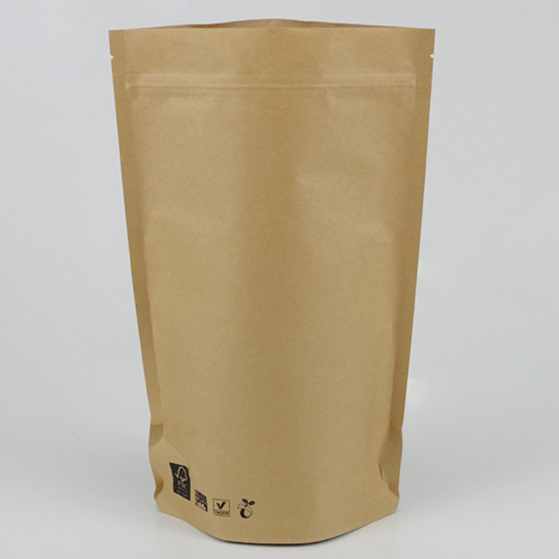 biologisch afbreekbare en recyclebare verpakking kraftzakken 100 g 250 g 500 g enz