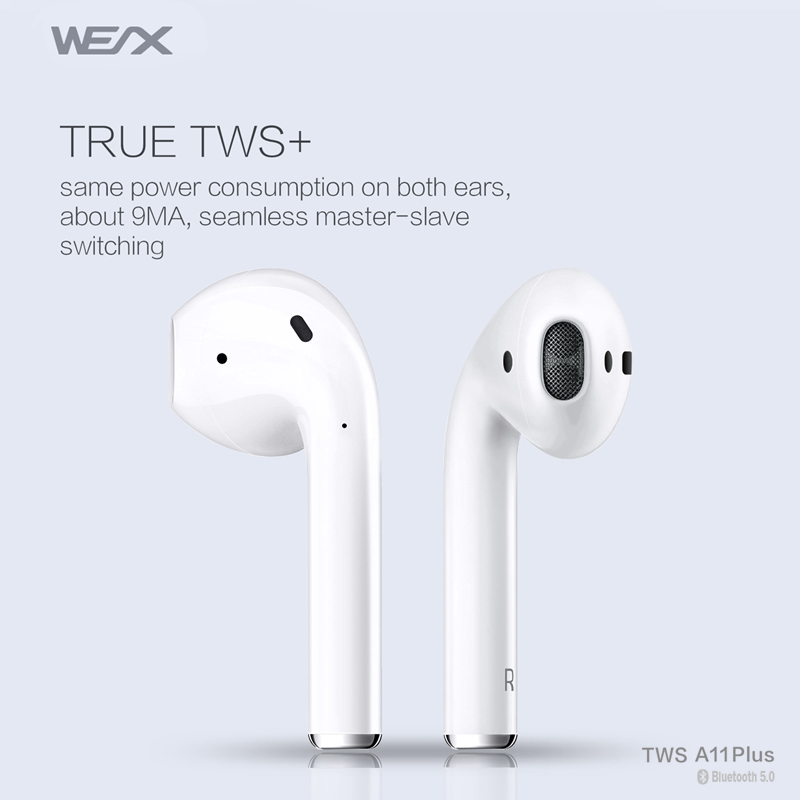 WEX - A11 TWS Bluetooth-oortelefoon