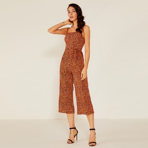 Dames Mooie Boho jumpsuit van hoge kwaliteit met wijde pijpen