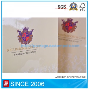 Luxe papieren zak met geknoopt handvat