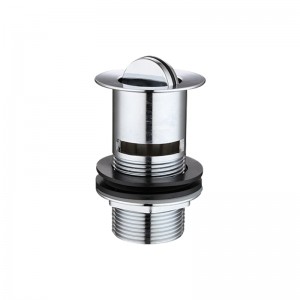 Afval van sinkput over de overloop flip plug, afval van het sanitair