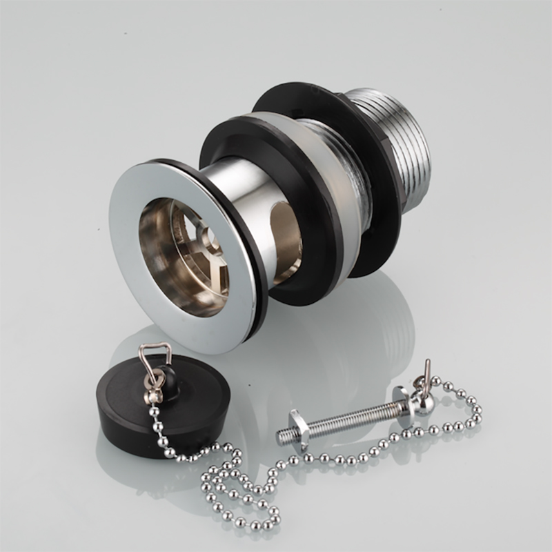 Afval van 50mm -plug - en schakelstroomafwaarts met schroefdraad