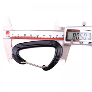 Outdoor haak rotsklimmen kamp belangrijkste lock rock karabijnhaak outdoor quick lock quick fall apparatuur veiligheidsslot sondering gat D rvs spring bar lock hoofdslot luchtvaart aluminium