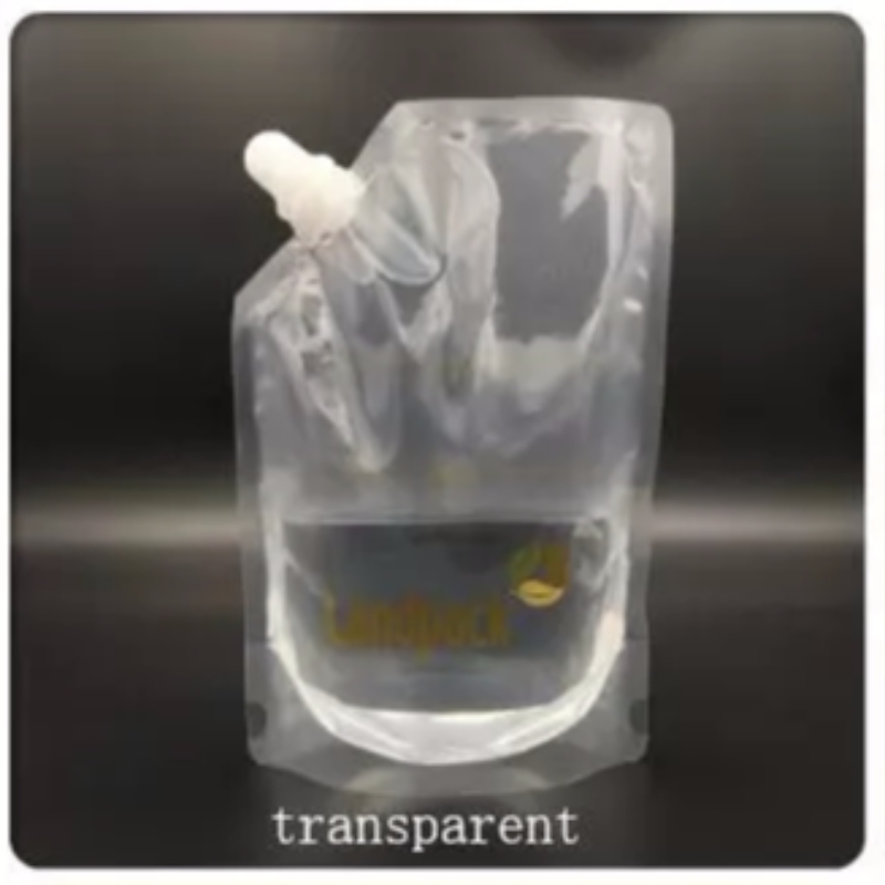 Custom Made Liquid Drank Packaging Spouted Bag /Laminat Maiterial Spout Pouch for Draver of Detergent