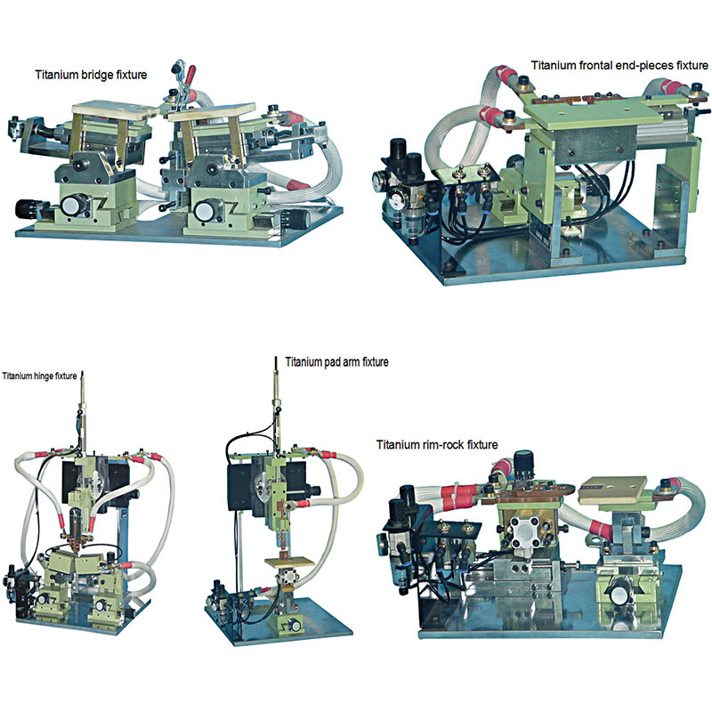 MCU Butt Spot Welder lasmachine voor frame van titaniumbrillen