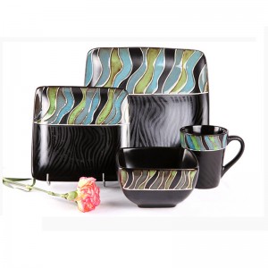 Goedkope Keramische Fijne Porseleinen Traditionele Ethiopische Dinner Sets