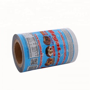 Gelamineerde kunststof vochtbestendige heat-seal koekjesverpakkingsfolie op rol