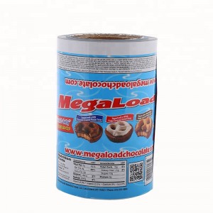 Gelamineerde kunststof vochtbestendige heat-seal koekjesverpakkingsfolie op rol