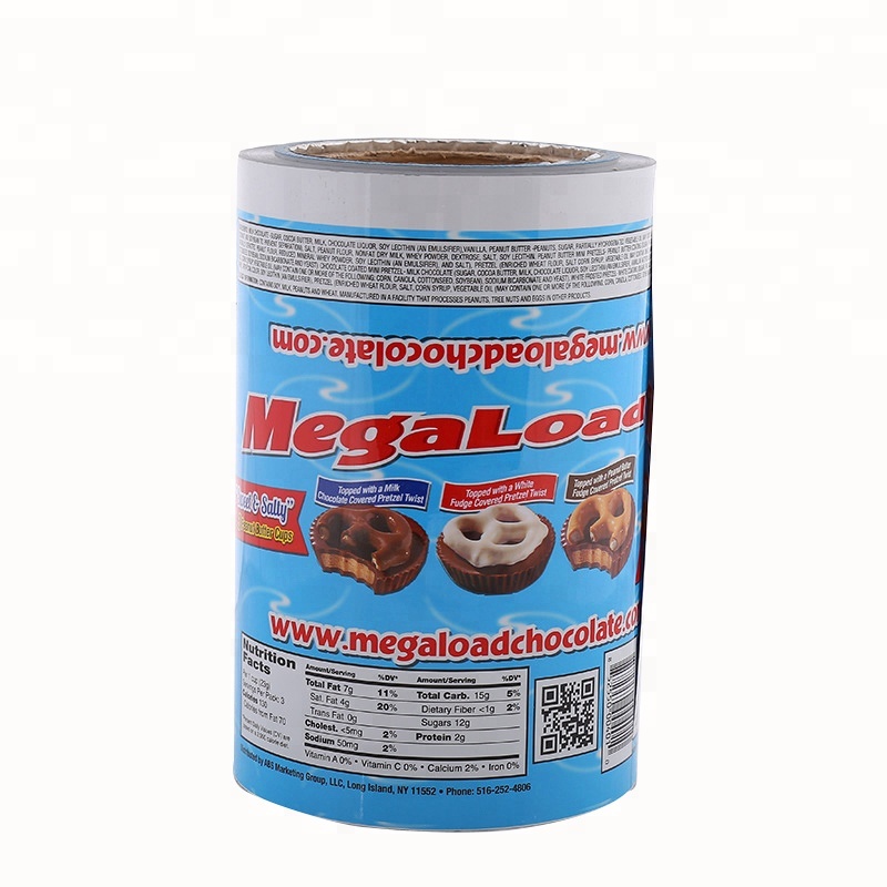 Gelamineerde kunststof vochtbestendige heat-seal koekjesverpakkingsfolie op rol