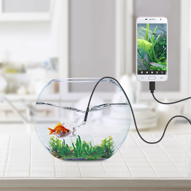 Draadloze endoscoop 2.0 Megapixels HD WiFi Borescope Micro-interface Waterdichte inspectie Snake Camerafor Android, iOS en Windows, iPhone, Samsung, Tablet, Mac