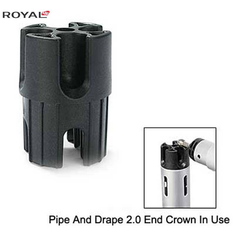 Pipe And Drape 2.0 staande 2-traps kroon