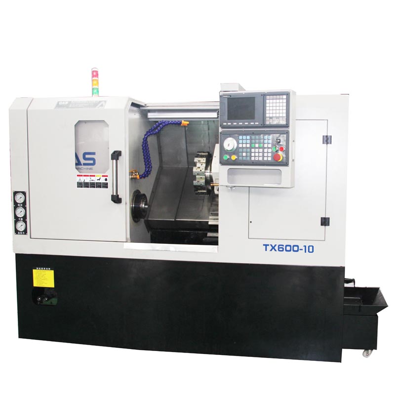 Schuin bed CNC-draaibank met fabriek