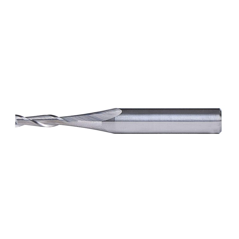 Spiraalrouterbits met snijdiameter 1/8 inch, 1/4 inch schacht HRC55 Volhardmetalen frees voor houtsnede, snijwerk
