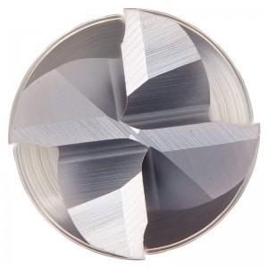 Volhardmetalen frees, AlTiN gecoat, 4 fluit, 3/8 \