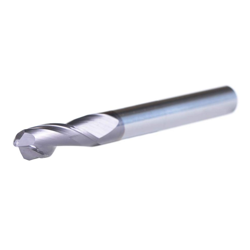 Balneus Carbide Frees CNC Frees Router Bits Dubbele fluiten Spiraalfrees 1/4 inch schacht met 3 inch over lengte