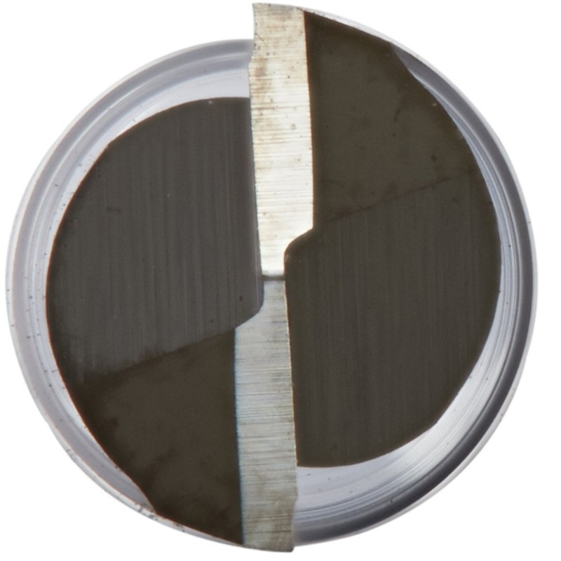 Premium hardmetalen frees, extra lang, 2 fluit, 1/4 