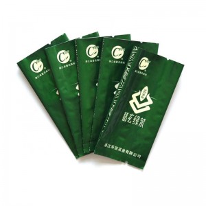 Gecomprimeerde zijvouw aluminiumfolie zak voor thee opslag verpakking