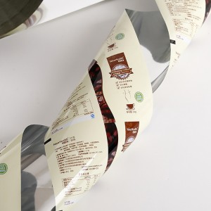 Op maat bedrukte aluminiumfolie koffie verpakkingsfolie