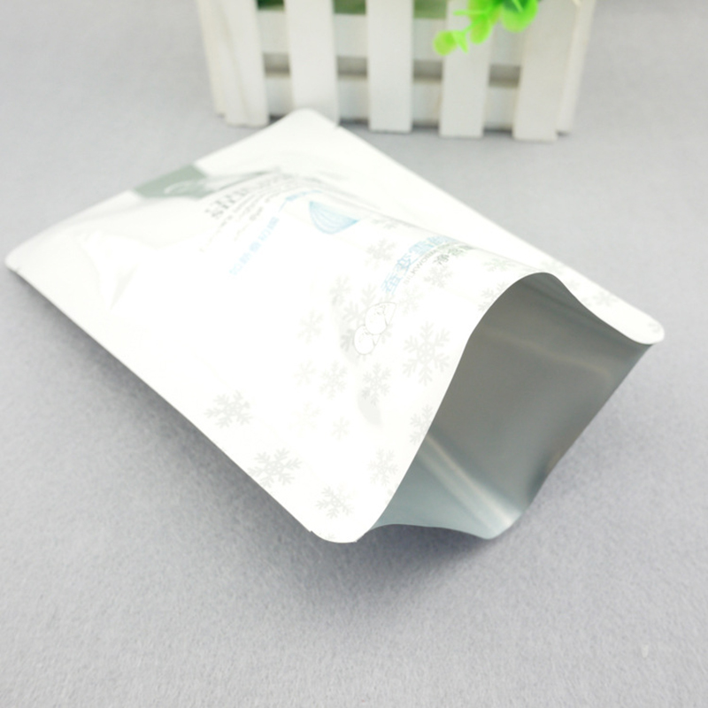op maat gemaakte aluminiumfolie plastic gezichtsmasker verpakking zak