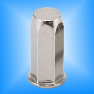 Vlakke kop, volledig zeskantig, dicht eind