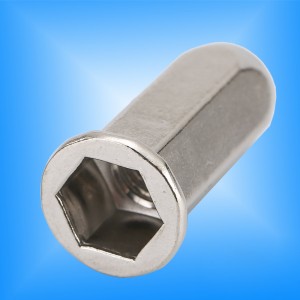 Vlakke kop, volledig zeskantig, dicht eind