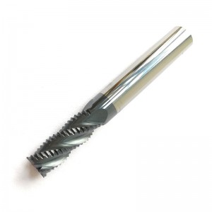 Frezen van hardmetaal voorbewerken, HRC45 met Tialn-coating, 4 groeven, 1/4 \