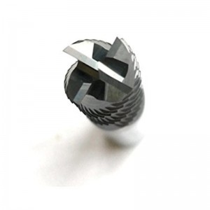 Frezen van hardmetaal voorbewerken, HRC45 met Tialn-coating, 4 groeven, 1/4 \