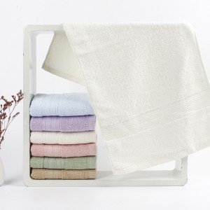 Hoge kwaliteit 100% katoenen effen luxe hotelhanddoek