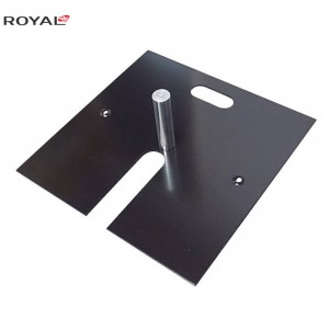 Pijp en drapeer basisplaat