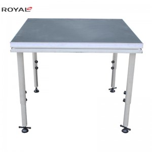 Aluminium draagbaar podium en snel podium installeren