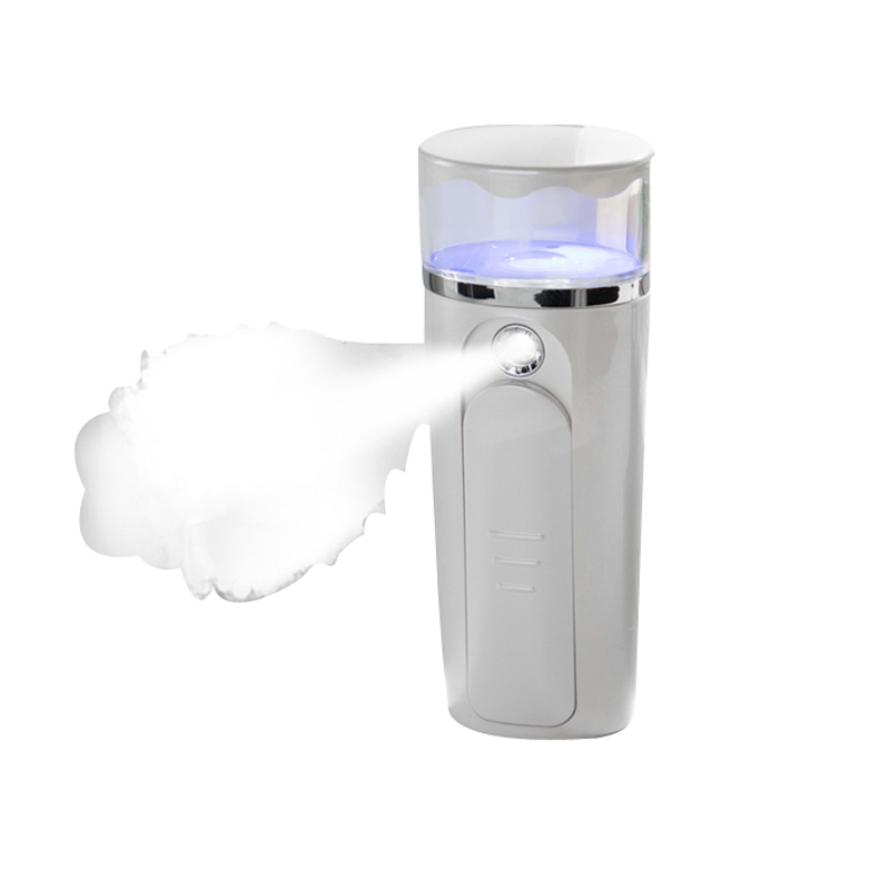Nano-spuit Face Steamer Gezichtsbevochtiger Mini Verstuiving Hydraterende Hydraterende USB Oplaadbaar schoonheidsapparaat voor olie of droge huidverzorging