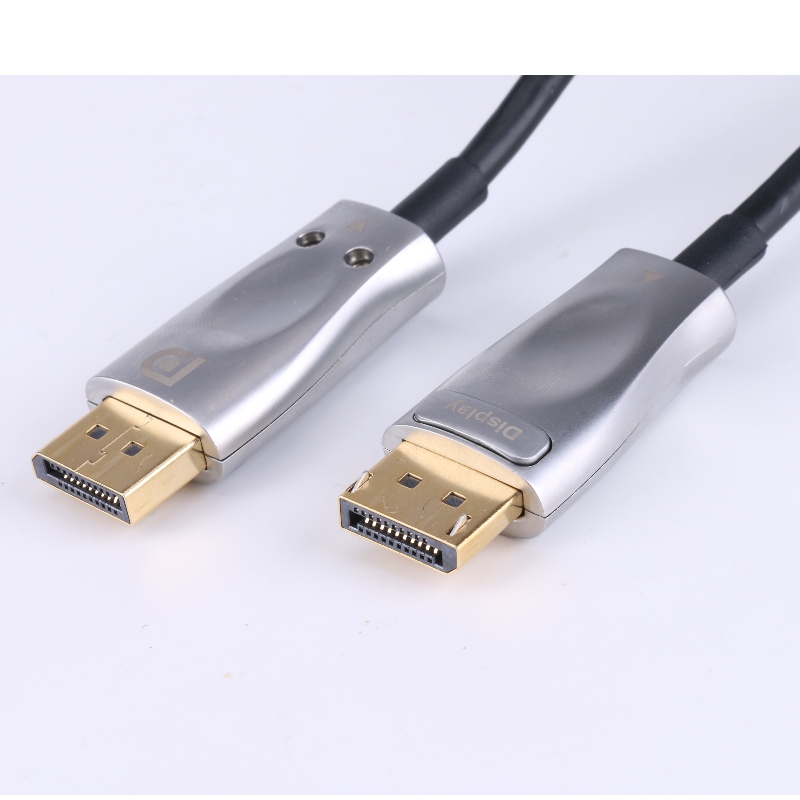 DP-glasvezelkabel Displayport Glasvezelkabel Hoge snelheid 32.4 Gbps 8K @ 60Hz 4K @ 165Hz 2K @ 144Hz DP1.4 Vezel DP naar DP-kabel