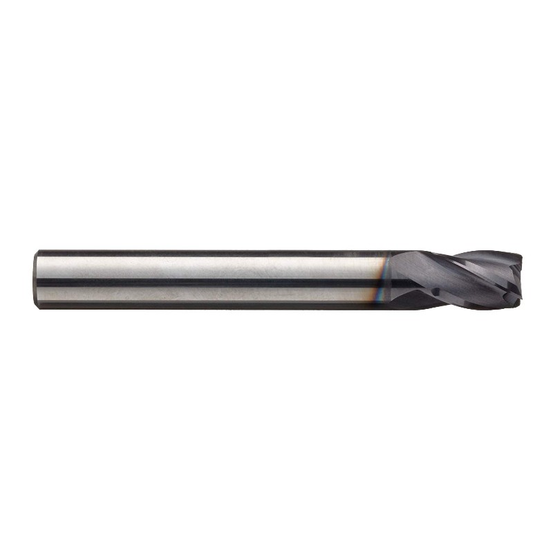 Hardmetalen frees met vierkante neus, metrisch, AlTiN afwerking, voorbewerken en afwerken, 30 graden helix, 4 groeven, 39 mm totale lengte, 3 mm snijdiameter, 3.000 mm schachtdiameter