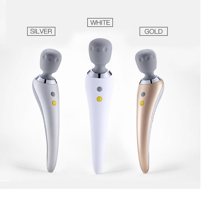 Magische draadloze toverstaf met USB oplaadbare handheld personal body massager voor spierpijn en sportherstel