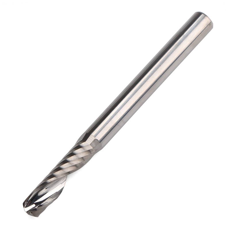 Hardmetalen frees, enkele fluit CNC-frees, 5/32 