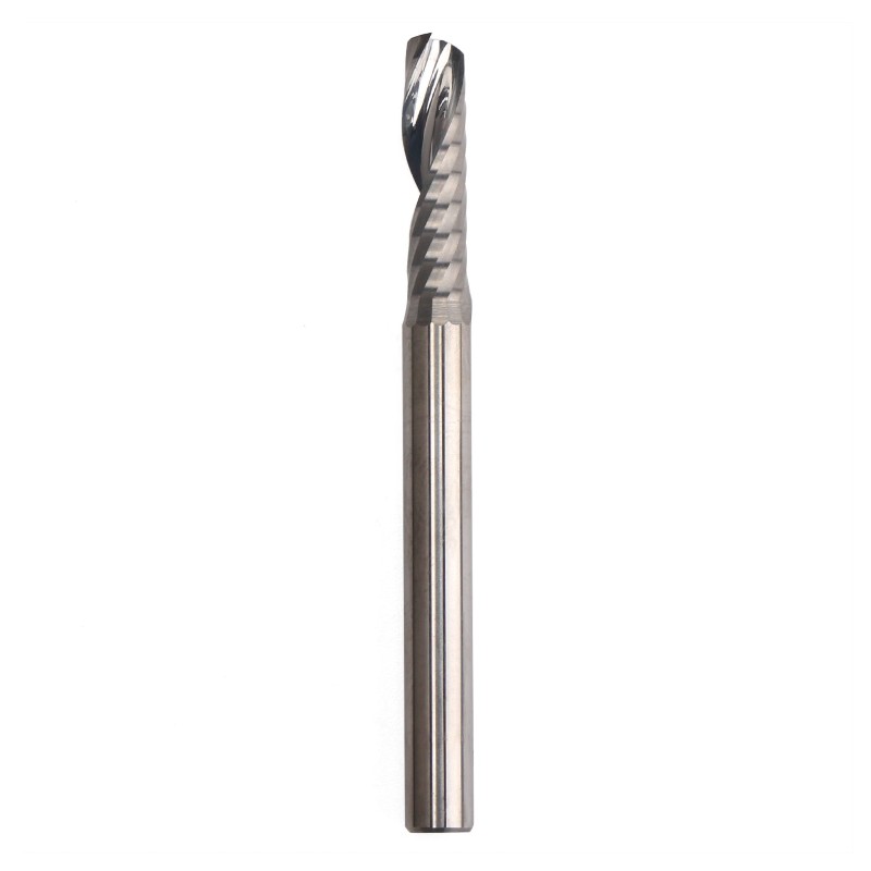 Hardmetalen frees, enkele fluit CNC-frees, 5/32 