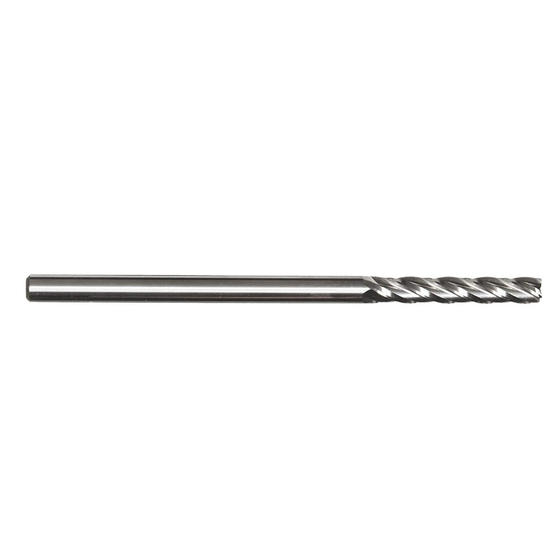Premium hardmetalen frees, lange serie, 4 fluit, 1/8 
