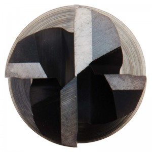 Volhardmetalen frees, AlTiN gecoat, 4 fluit, 1/4 \